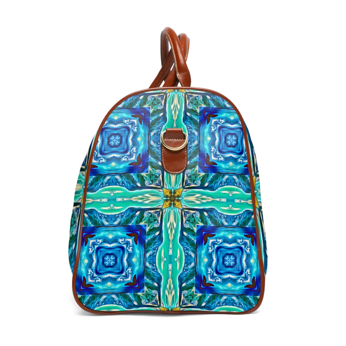 Ocean Mandala Waterproof Travel Bag