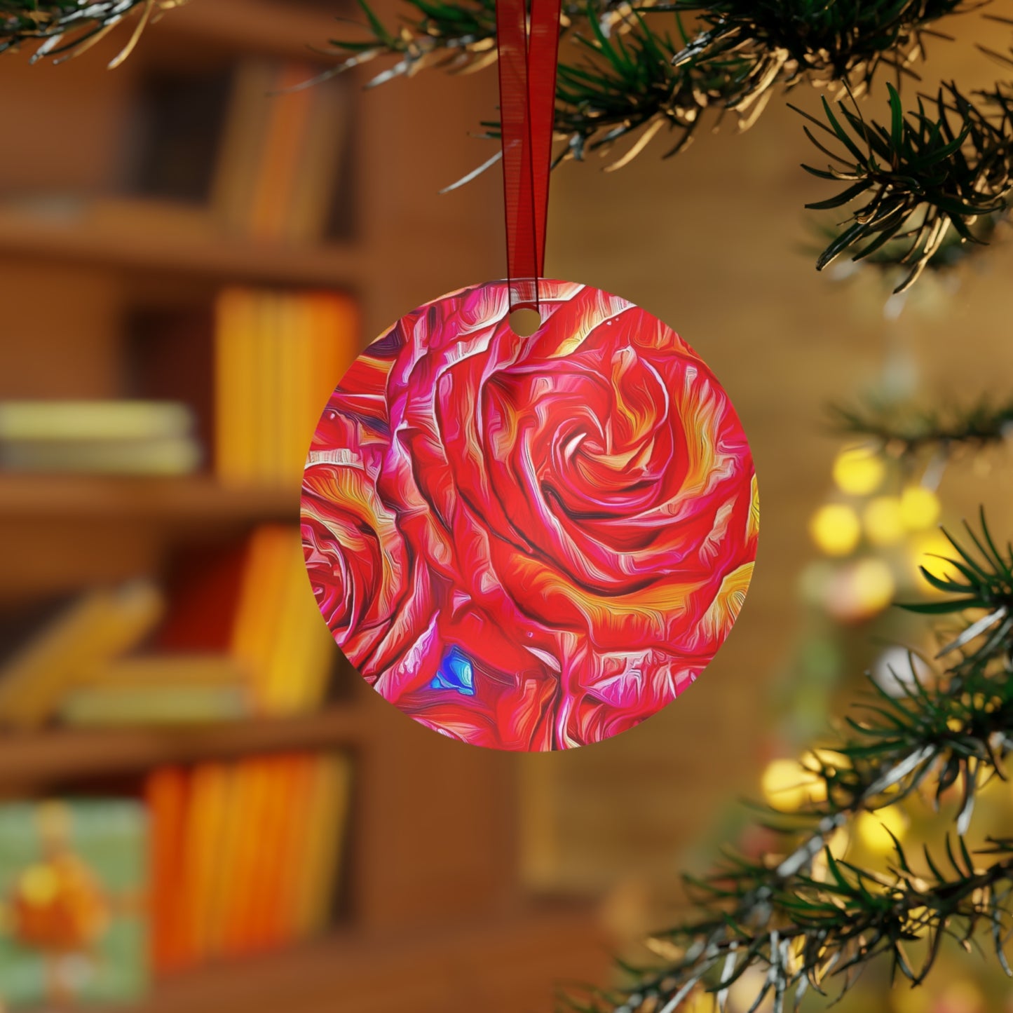 Everything's Coming Up Roses  Metal Ornaments