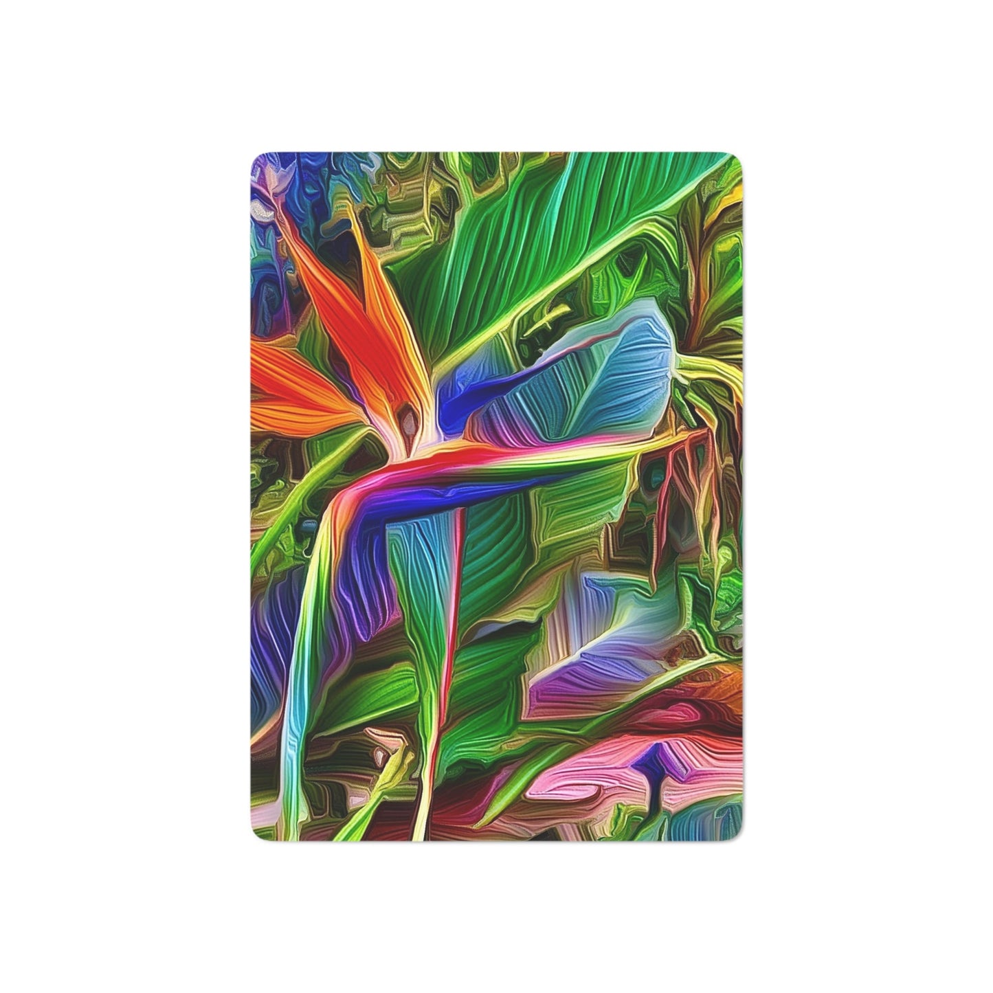 Bird of Paradise Custom Poker Cards - Christina Litman Gallery