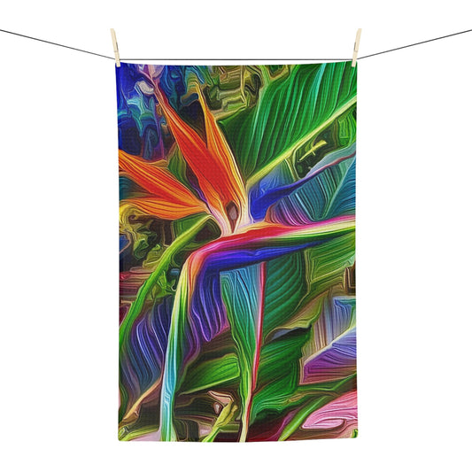 Bird of Paradise Soft Tea Towel - Christina Litman Gallery