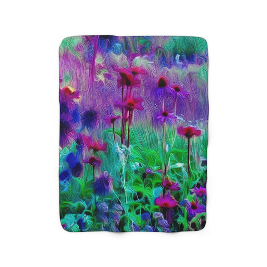 Fairy Fantasies Sherpa Fleece Blanket - Christina Litman Gallery