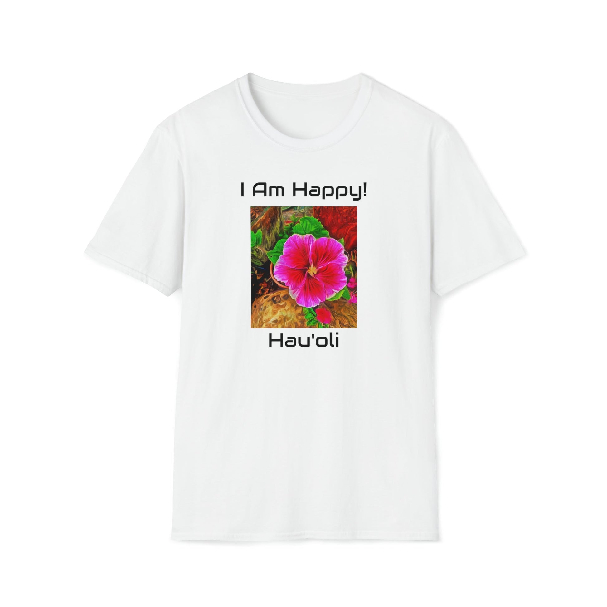 Hau' oli Unisex Softstyle T-Shirt - Christina Litman Gallery