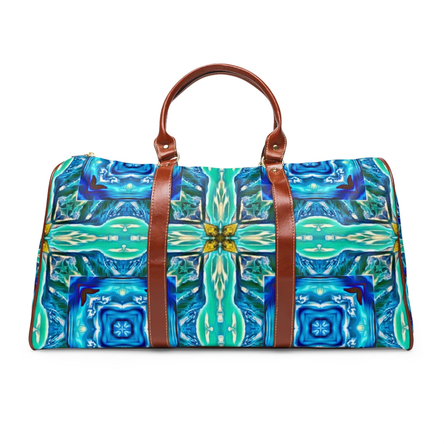 Ocean Mandala Waterproof Travel Bag - Christina Litman Gallery