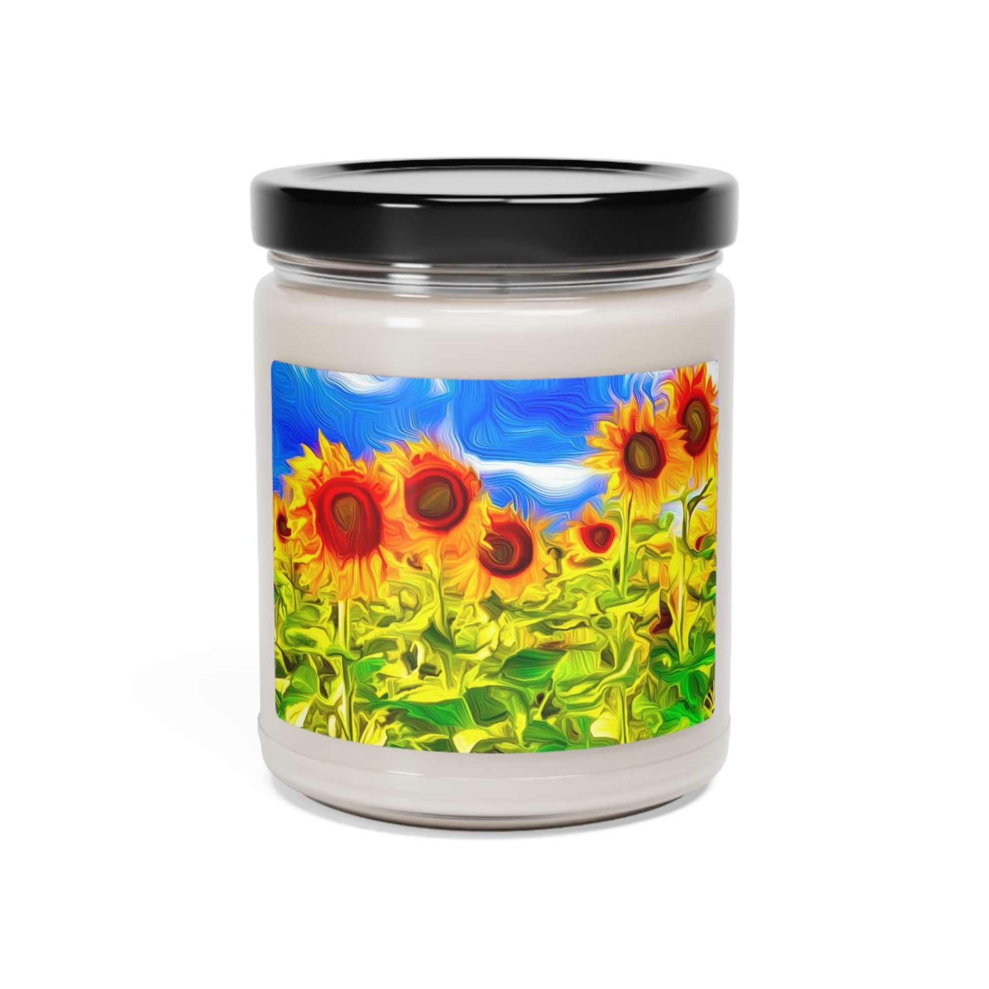 Sunflower Fantasies - Scented Soy Candle, 9oz - Christina Litman Gallery