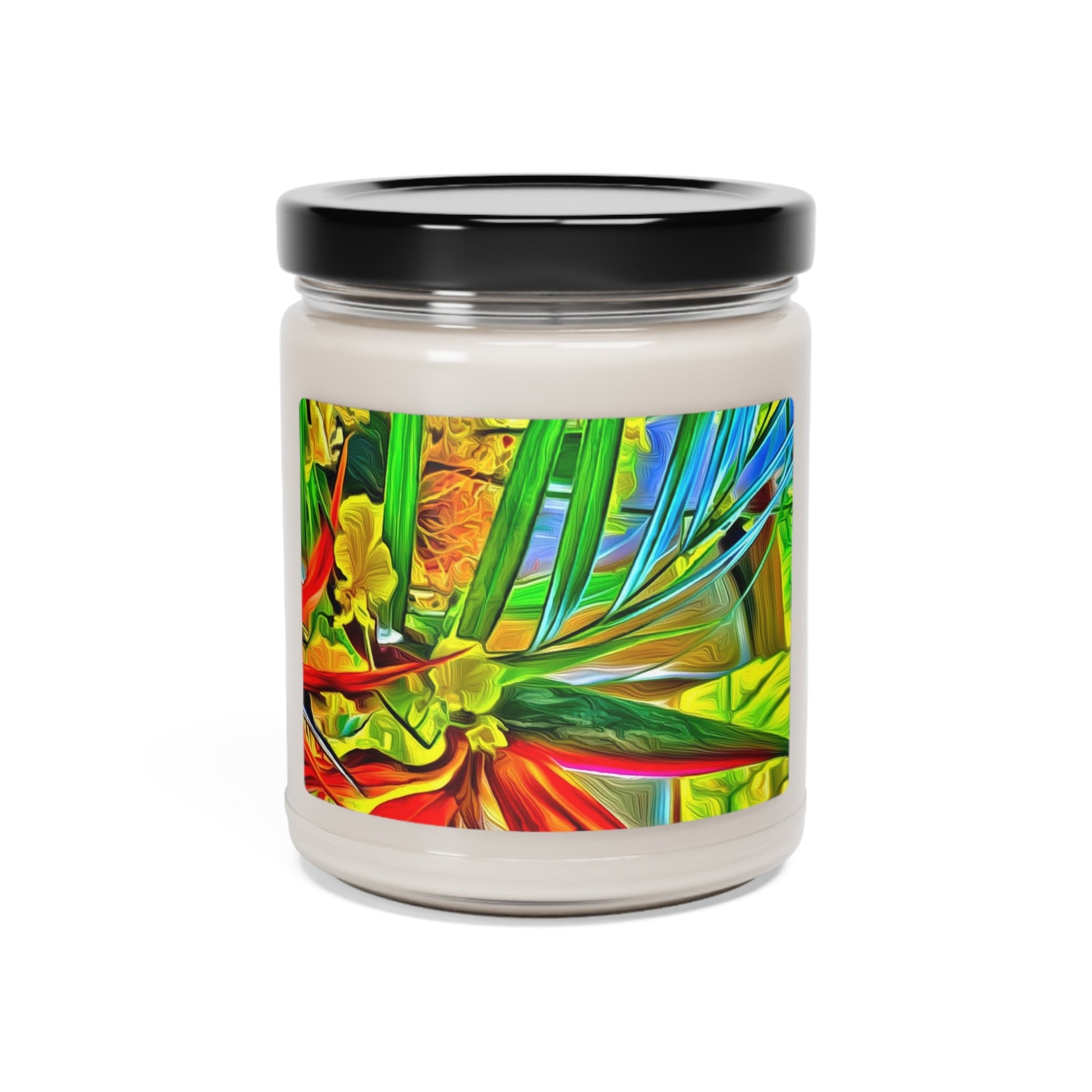 Tropical Paradise - Scented Soy Candle, 9oz - Christina Litman Gallery