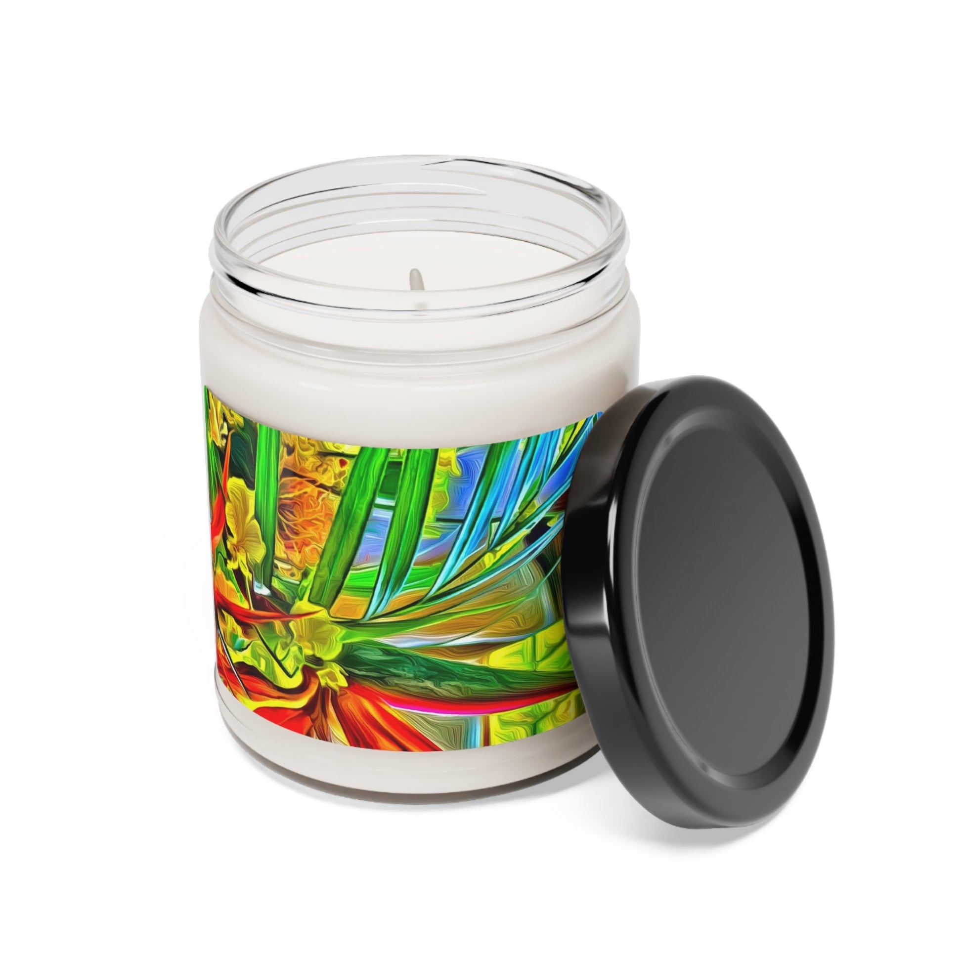 Tropical Paradise - Scented Soy Candle, 9oz - Christina Litman Gallery